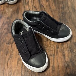 Cat & Jack Black Slip-On Kids Sneakers